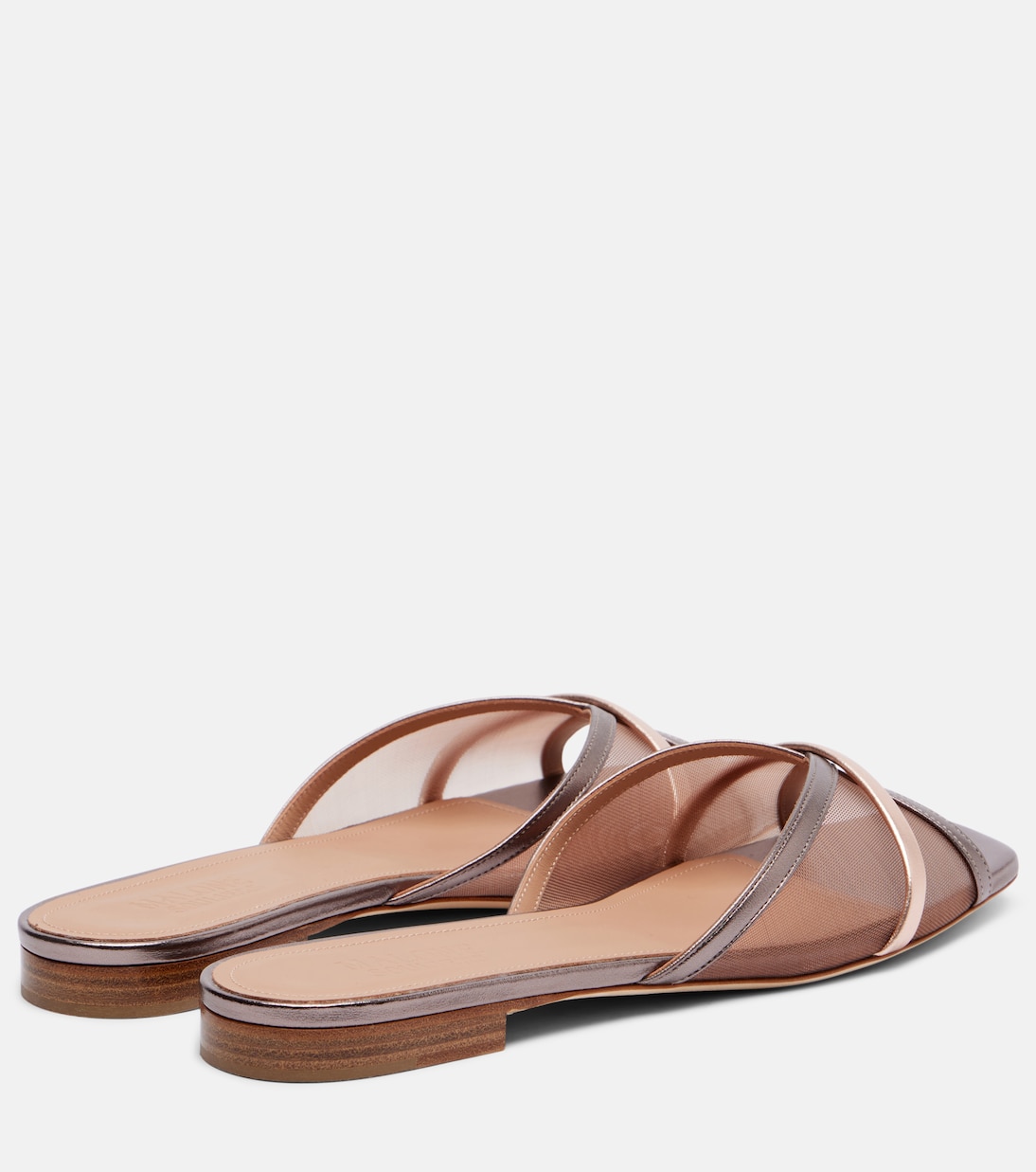 Mules Perla en cuir et résille | Malone Souliers