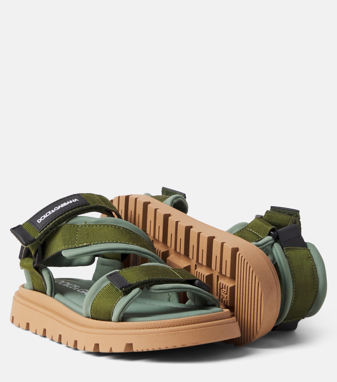 Logo grosgrain sandals | Dolce&Gabbana Kids
