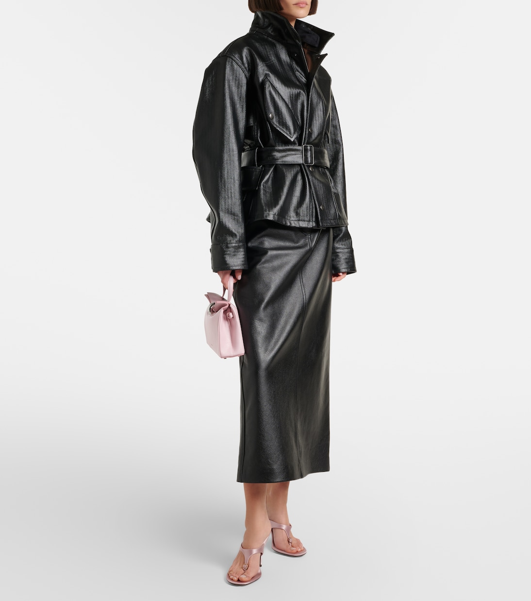 Sandalen Kiss And Tell aus Satin | Herbert Levine