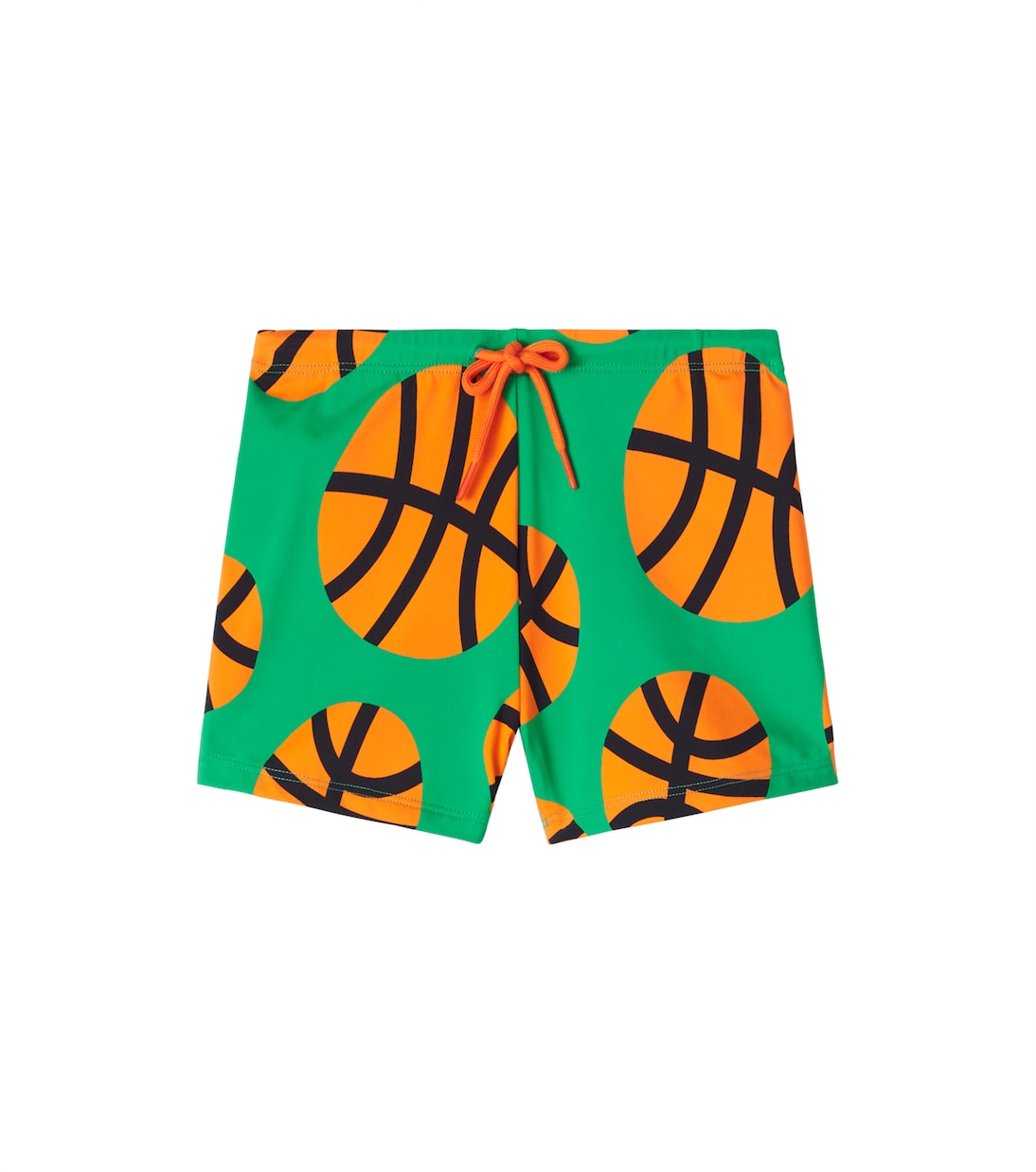 Basketballs printed swim trunks | Stella McCartney Kids