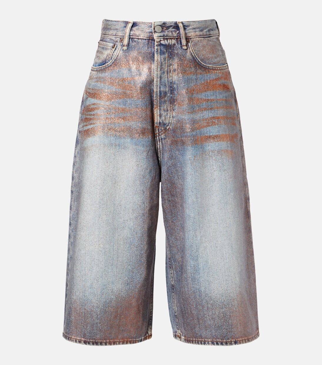 Coated denim culottes | Acne Studios