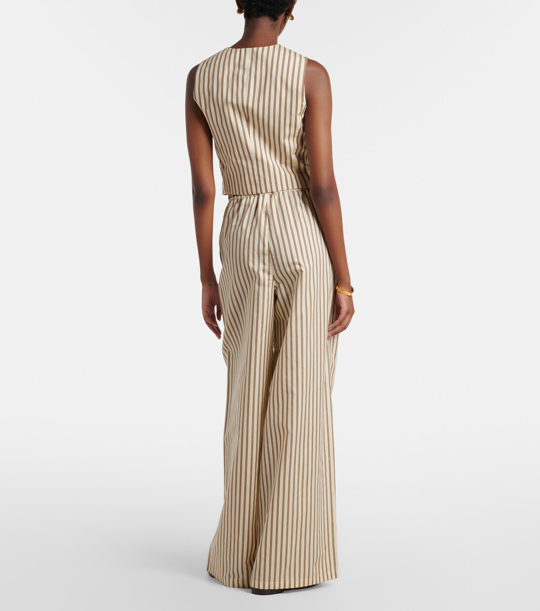 Weite Hose aus Baumwolle und Seide | Max Mara