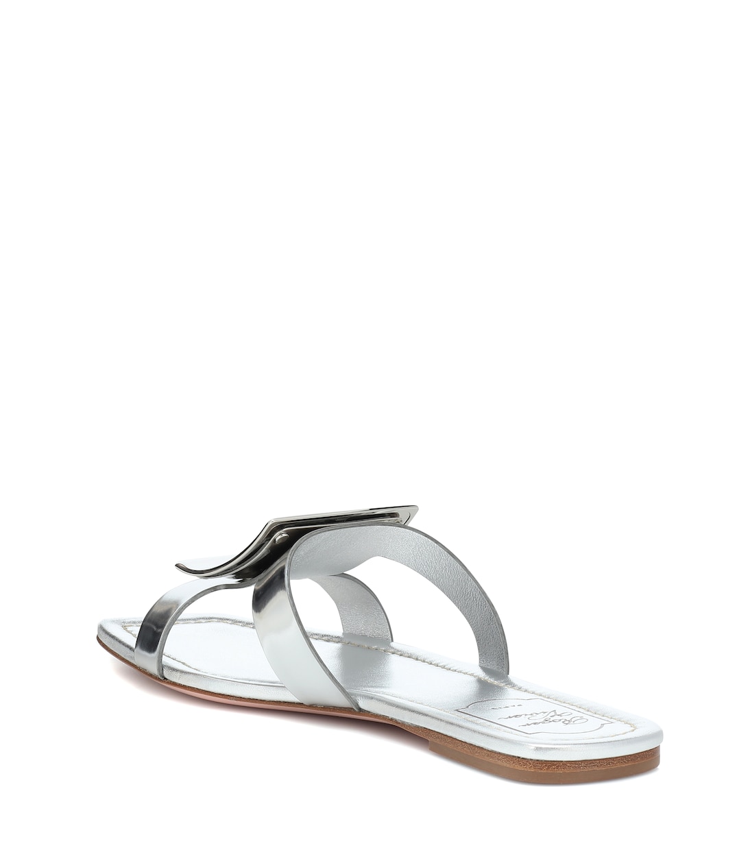 Sandali Bikiviv' in pelle metallizzata | Roger Vivier