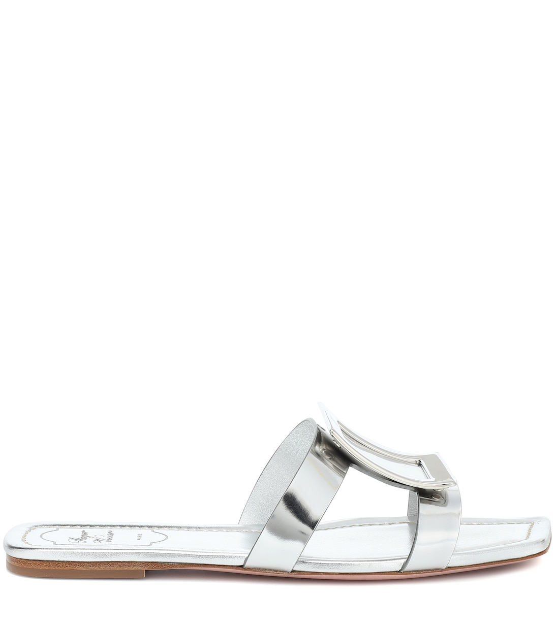 Sandali Bikiviv' in pelle metallizzata | Roger Vivier