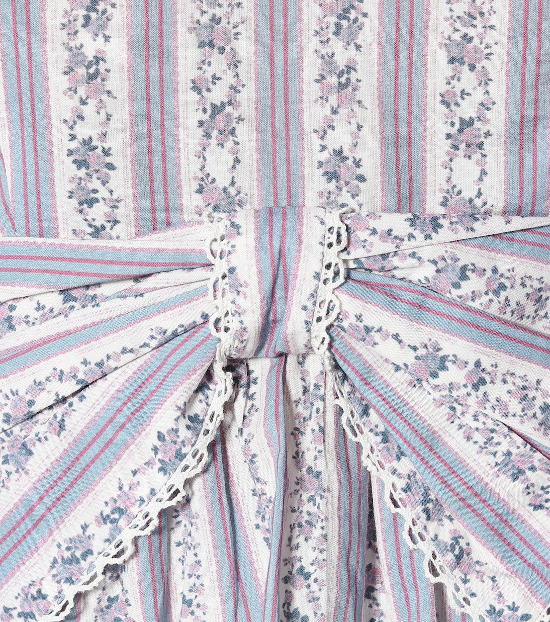Top Rikki a righe in cotone | LoveShackFancy