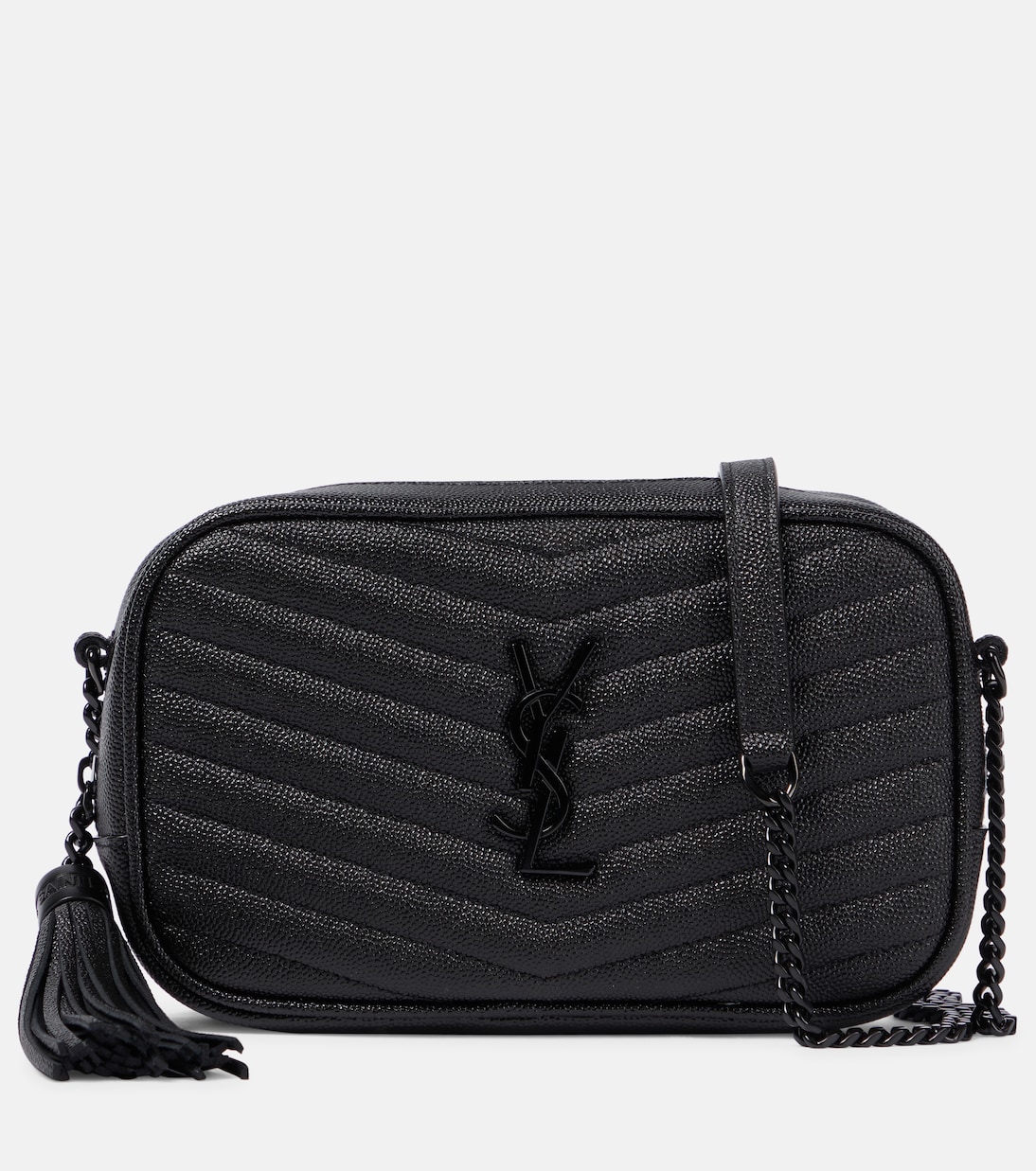Sac à bandoulière Lou Camera en cuir matelassé | Saint Laurent