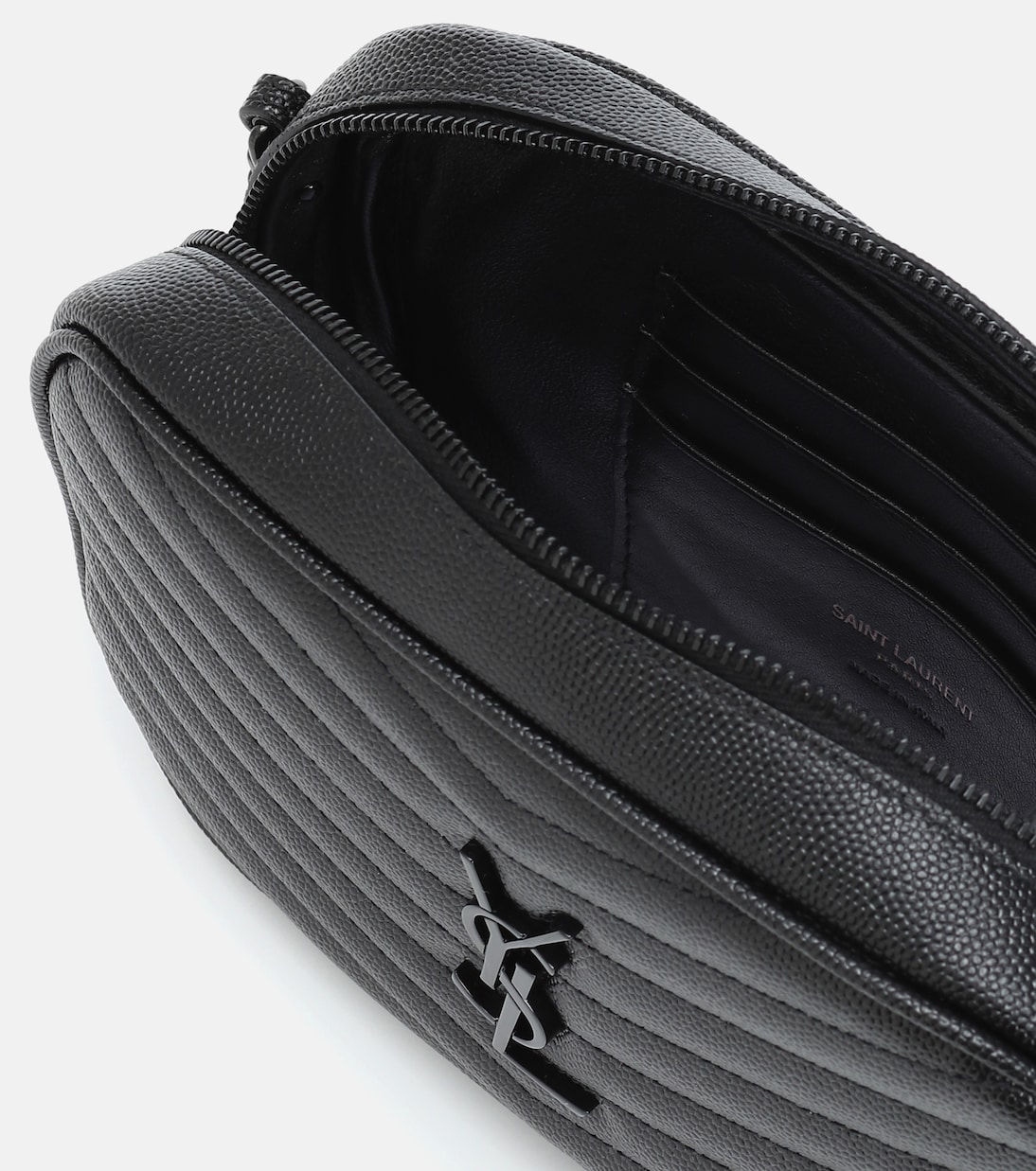 Sac à bandoulière Lou Camera en cuir matelassé | Saint Laurent