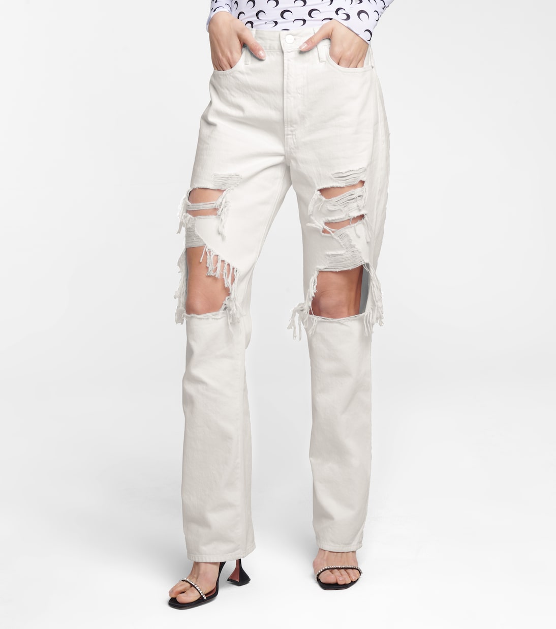 High-Rise Jeans Le Hollywood | Frame