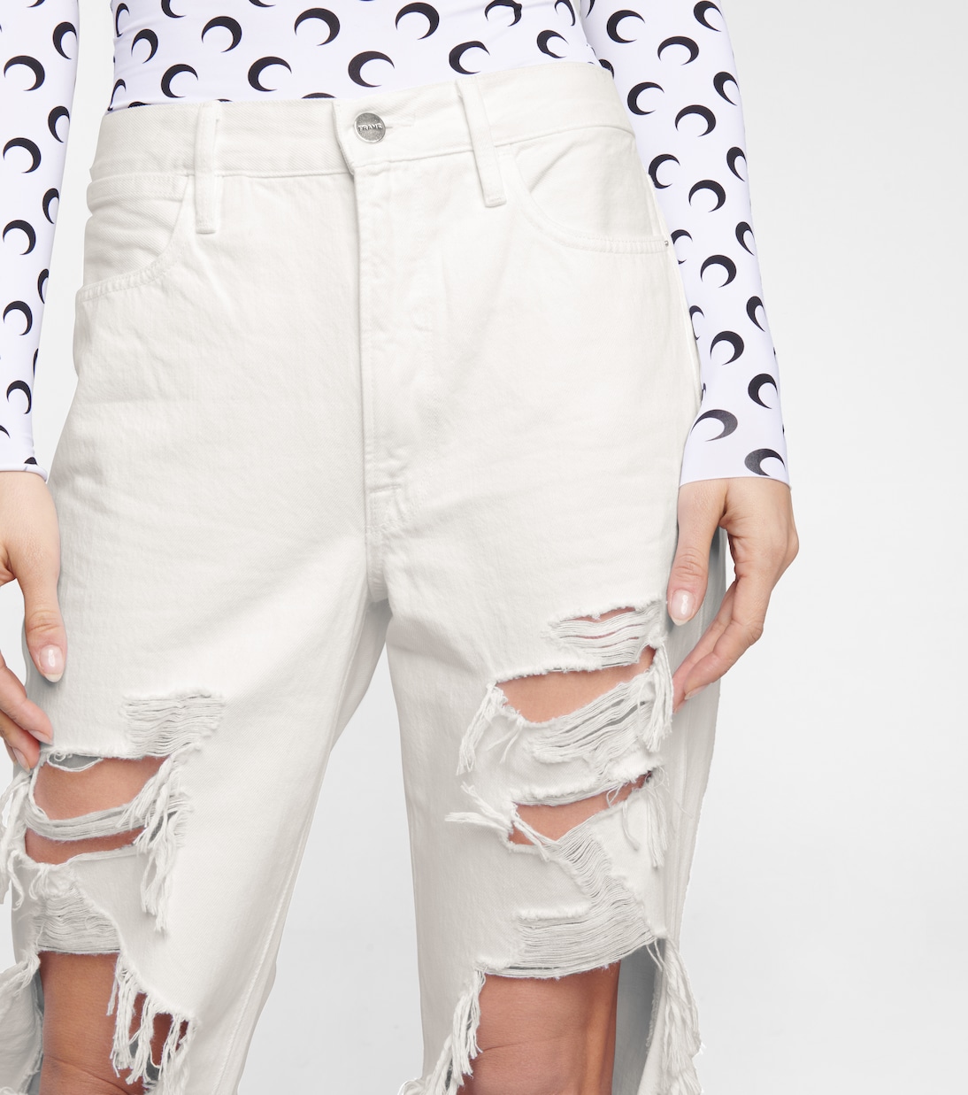 High-Rise Jeans Le Hollywood | Frame
