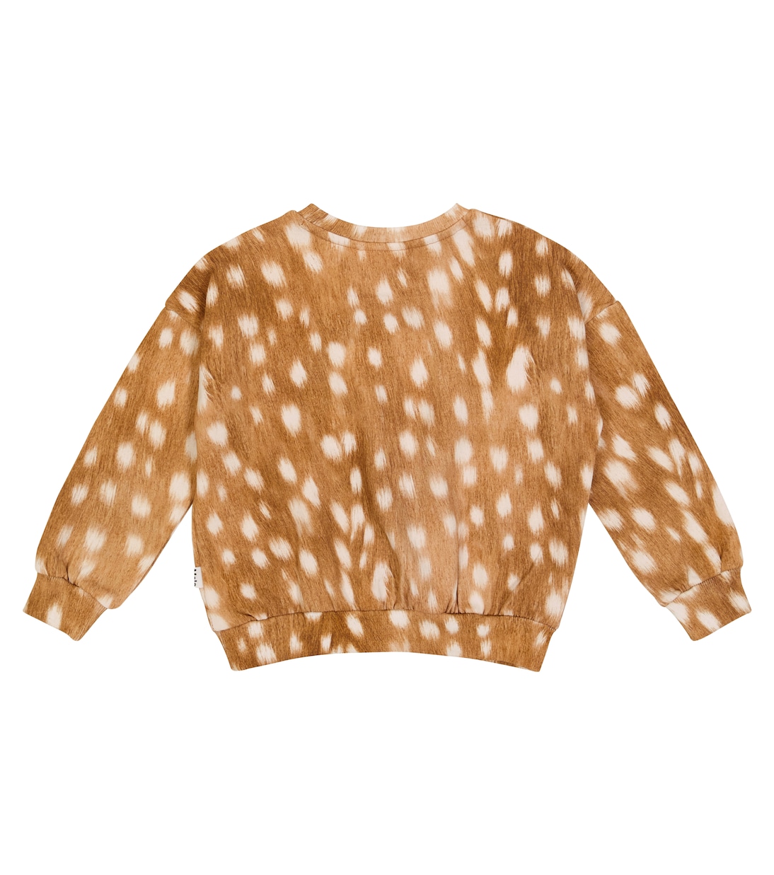 Maja deer-print cotton sweatshirt | Molo