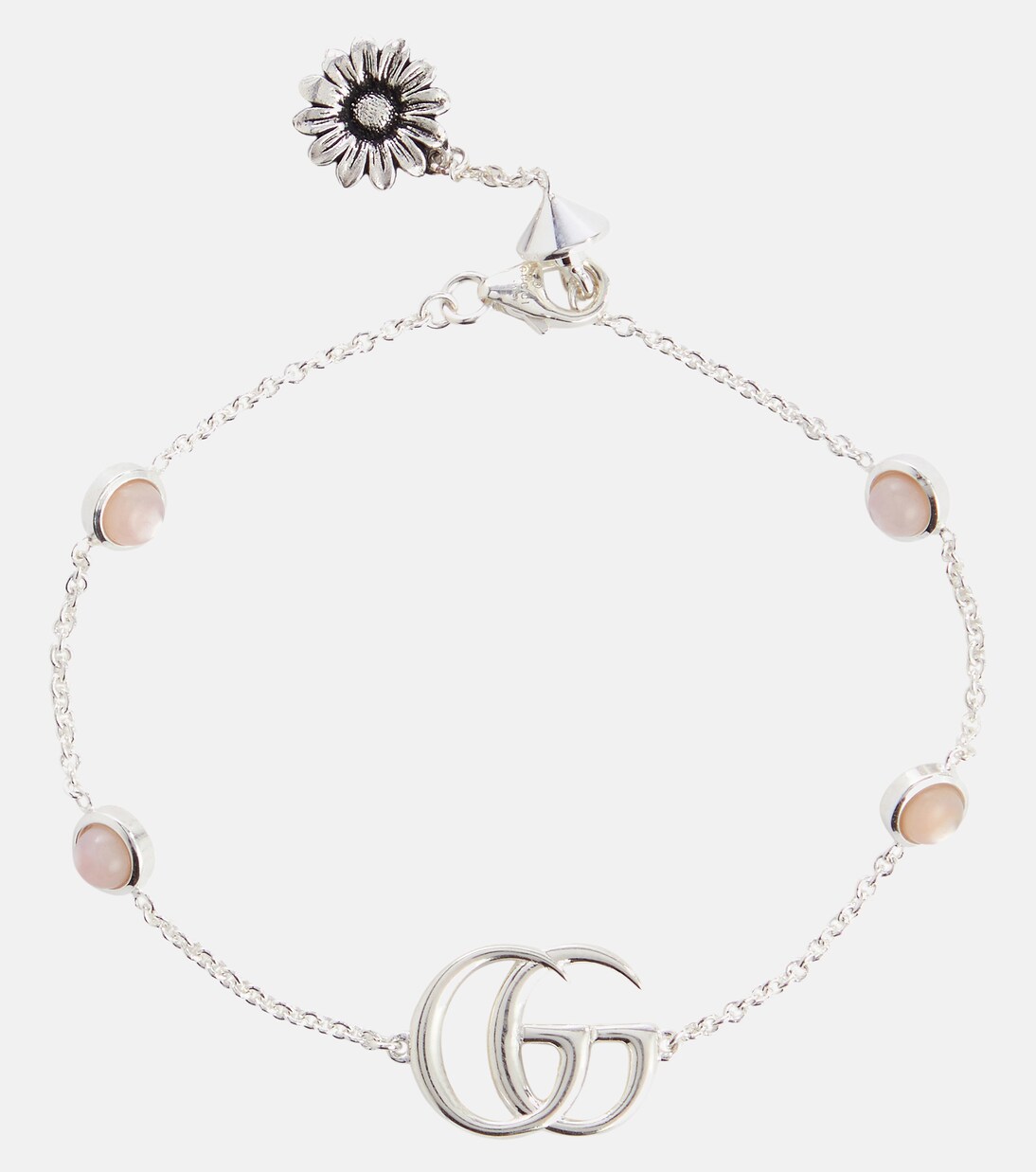 Gucci double g bracelet silver hotsell