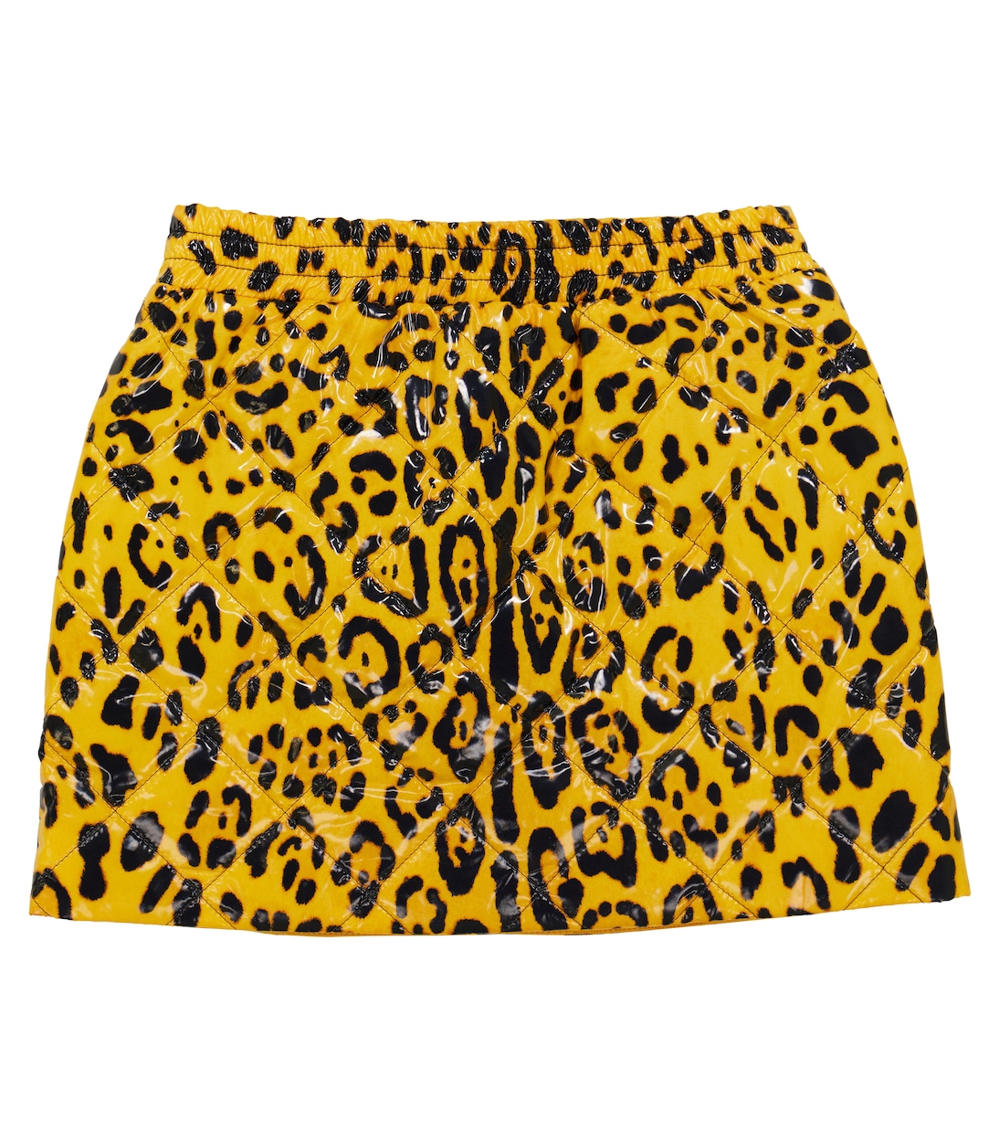 Leopard-print miniskirt | Dolce&Gabbana Kids