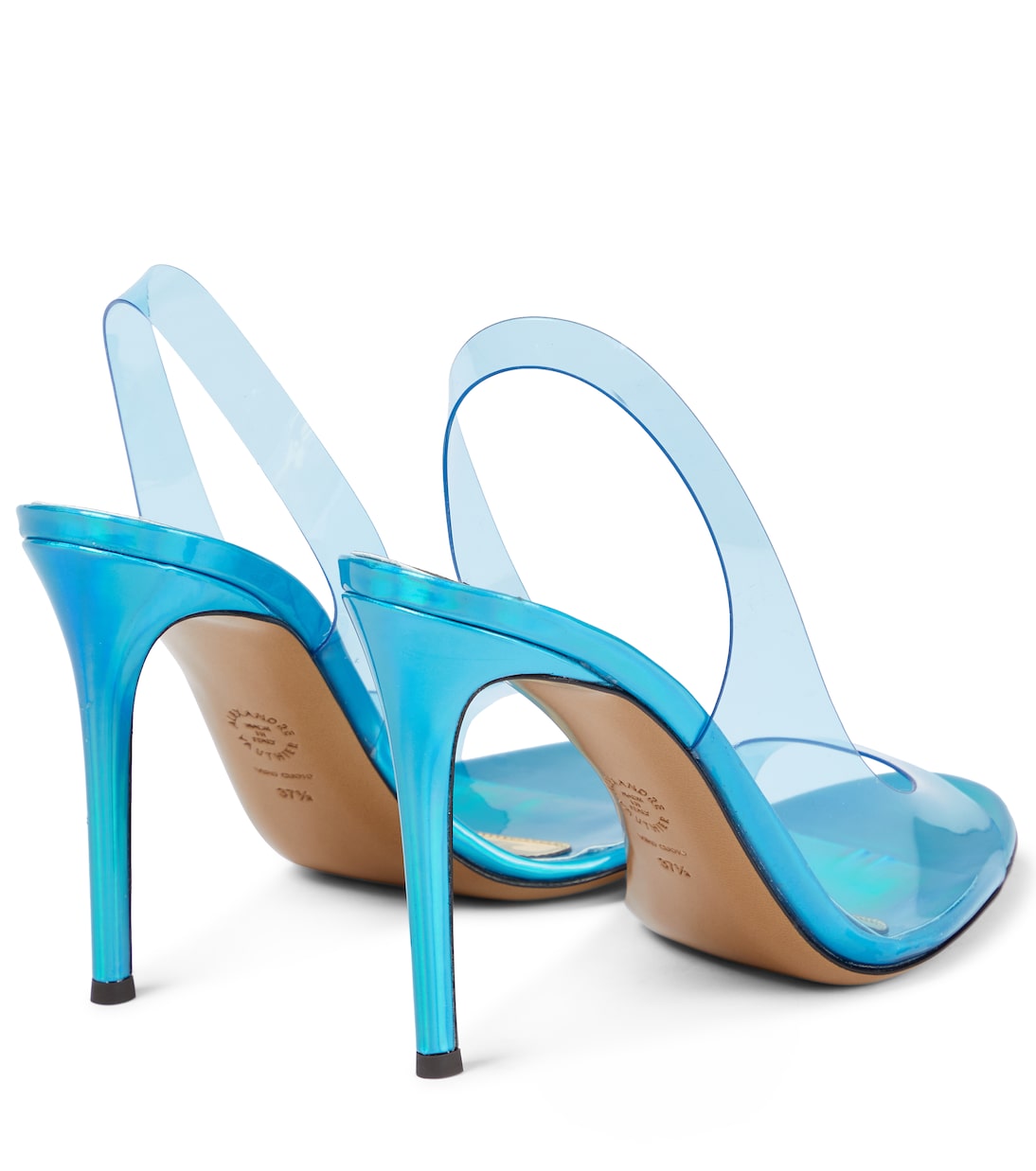 PVC and leather sandals | Alexandre Vauthier