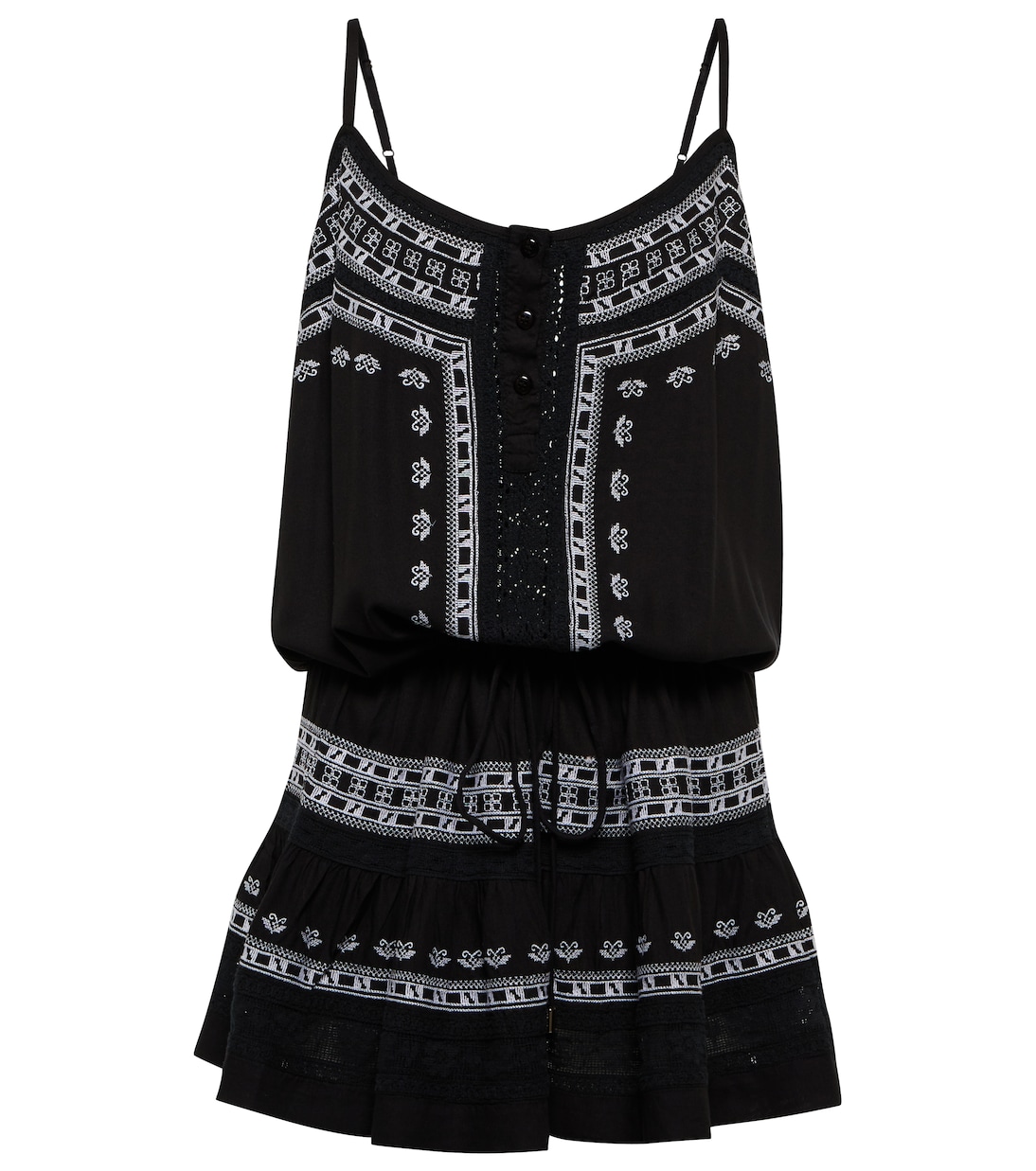 Vestido corto Karen bordado | Melissa Odabash