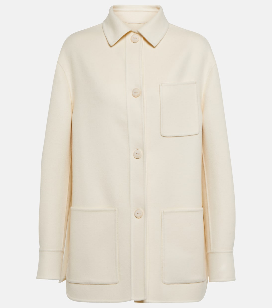 Larson cashmere shirt jacket | Loro Piana