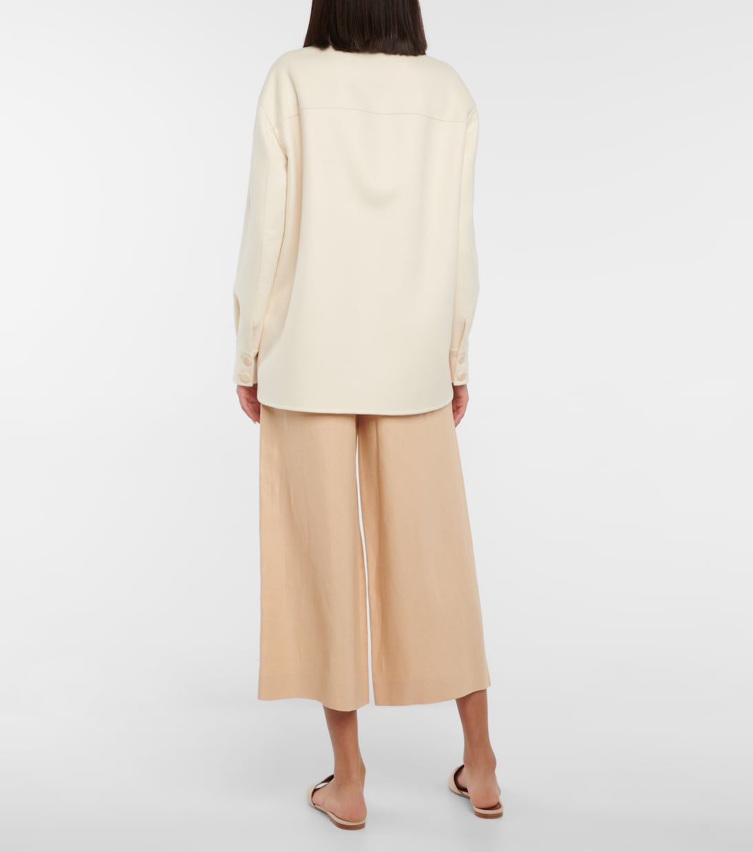 Larson cashmere shirt jacket | Loro Piana
