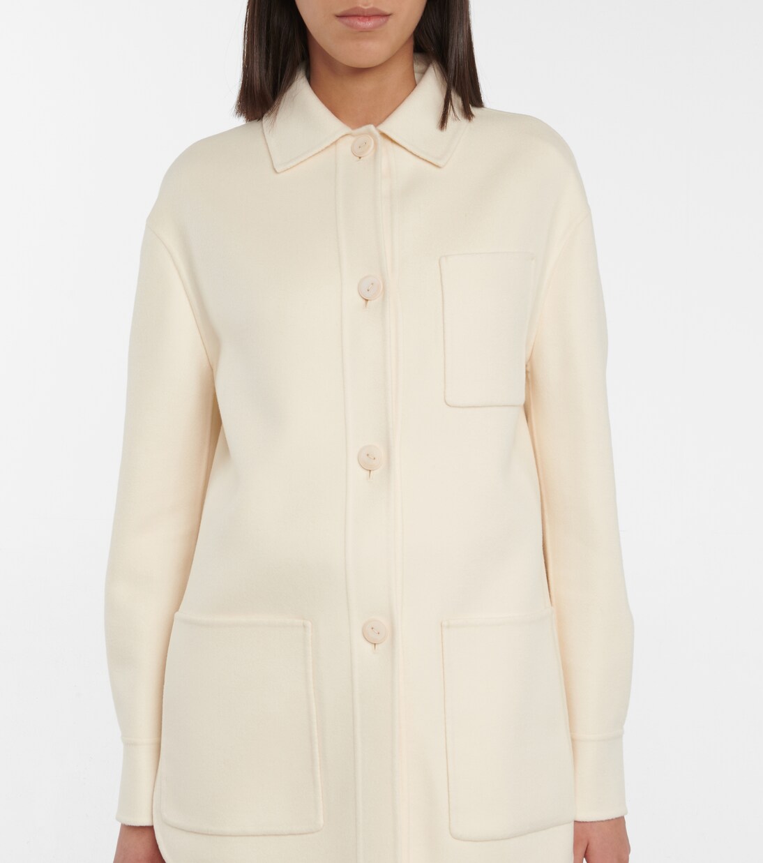 Larson cashmere shirt jacket | Loro Piana