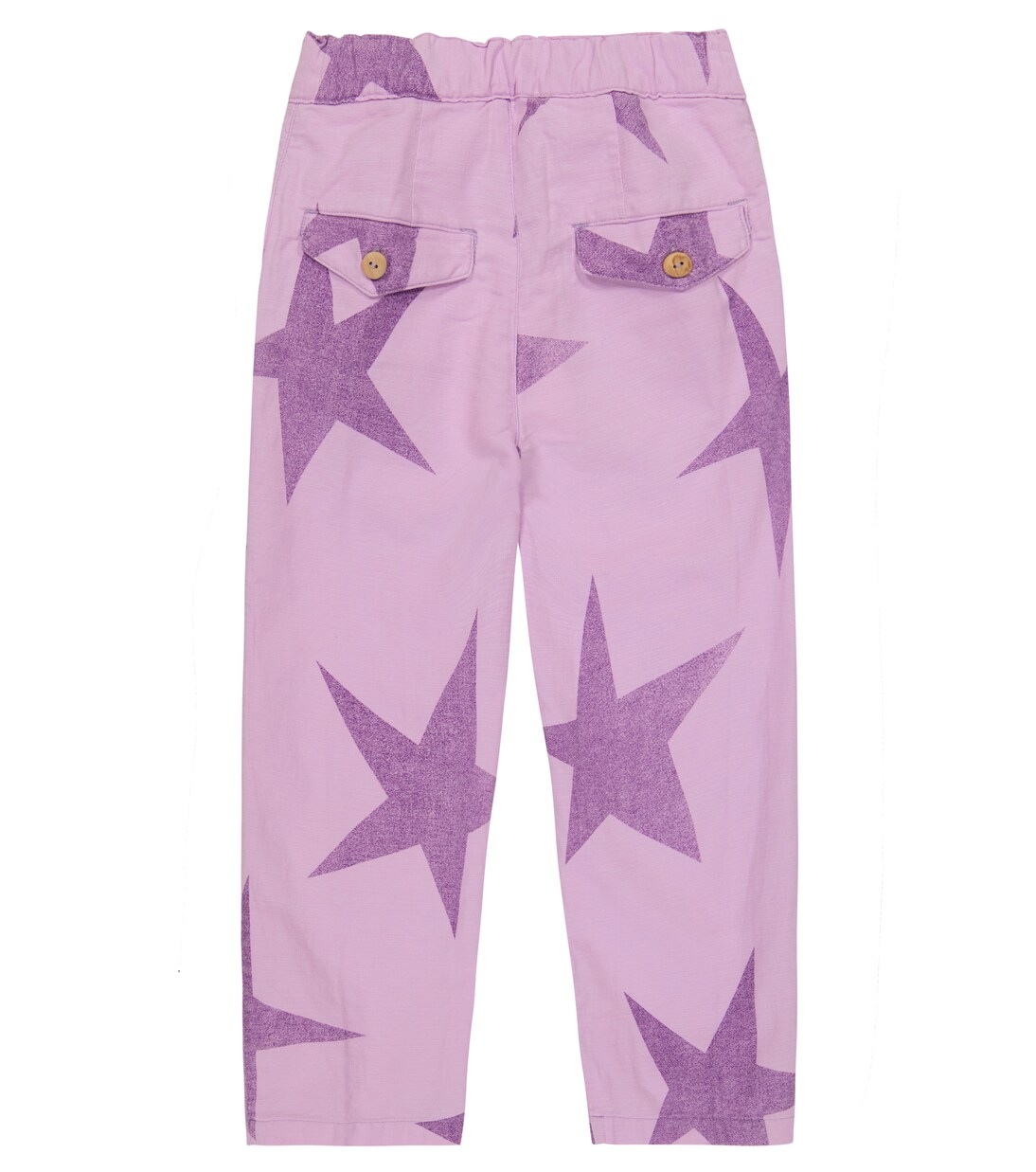 Camel printed cotton and linen pants | The Animals Observatory