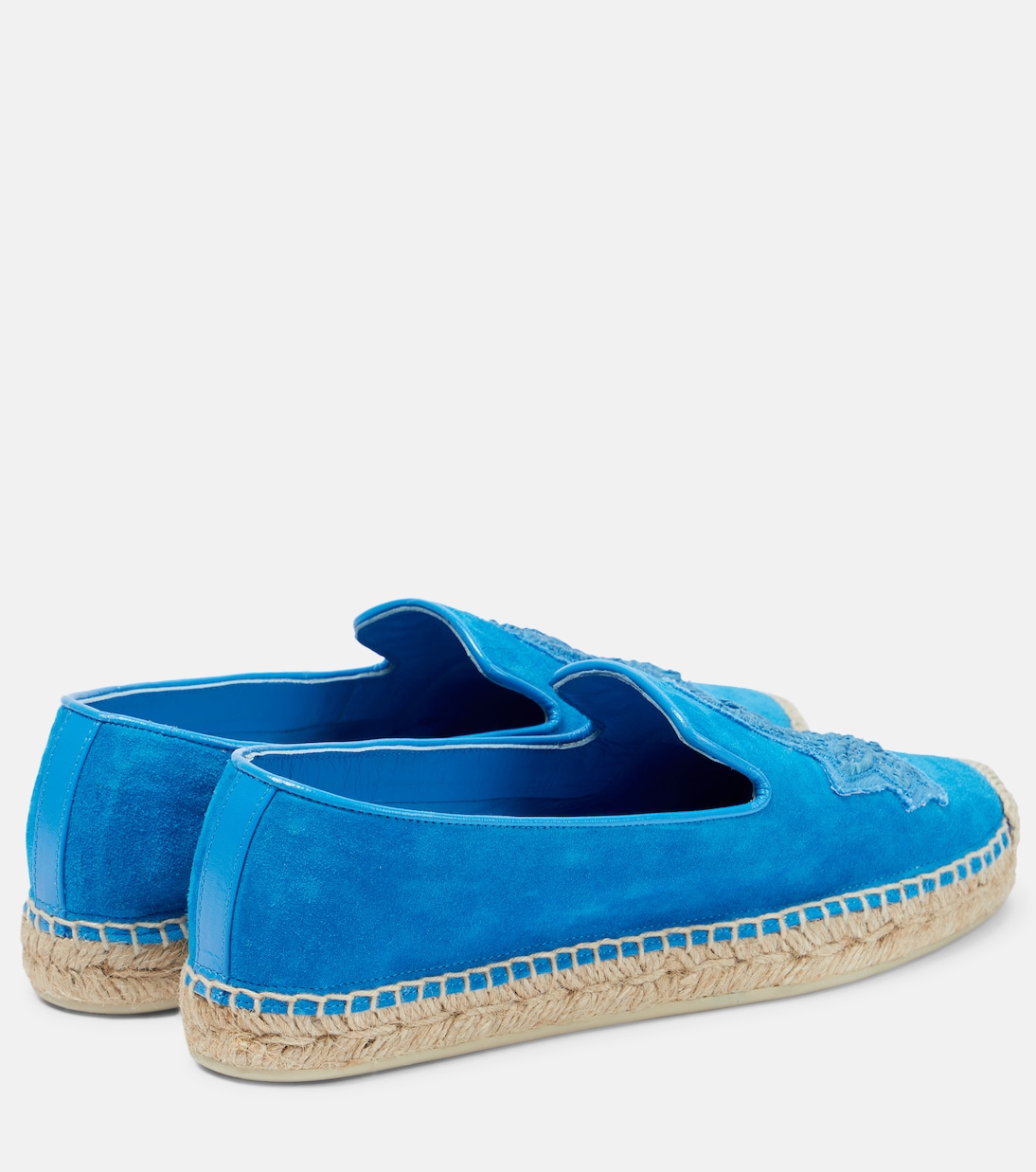 Nanou appliquéd suede espadrilles | Christian Louboutin