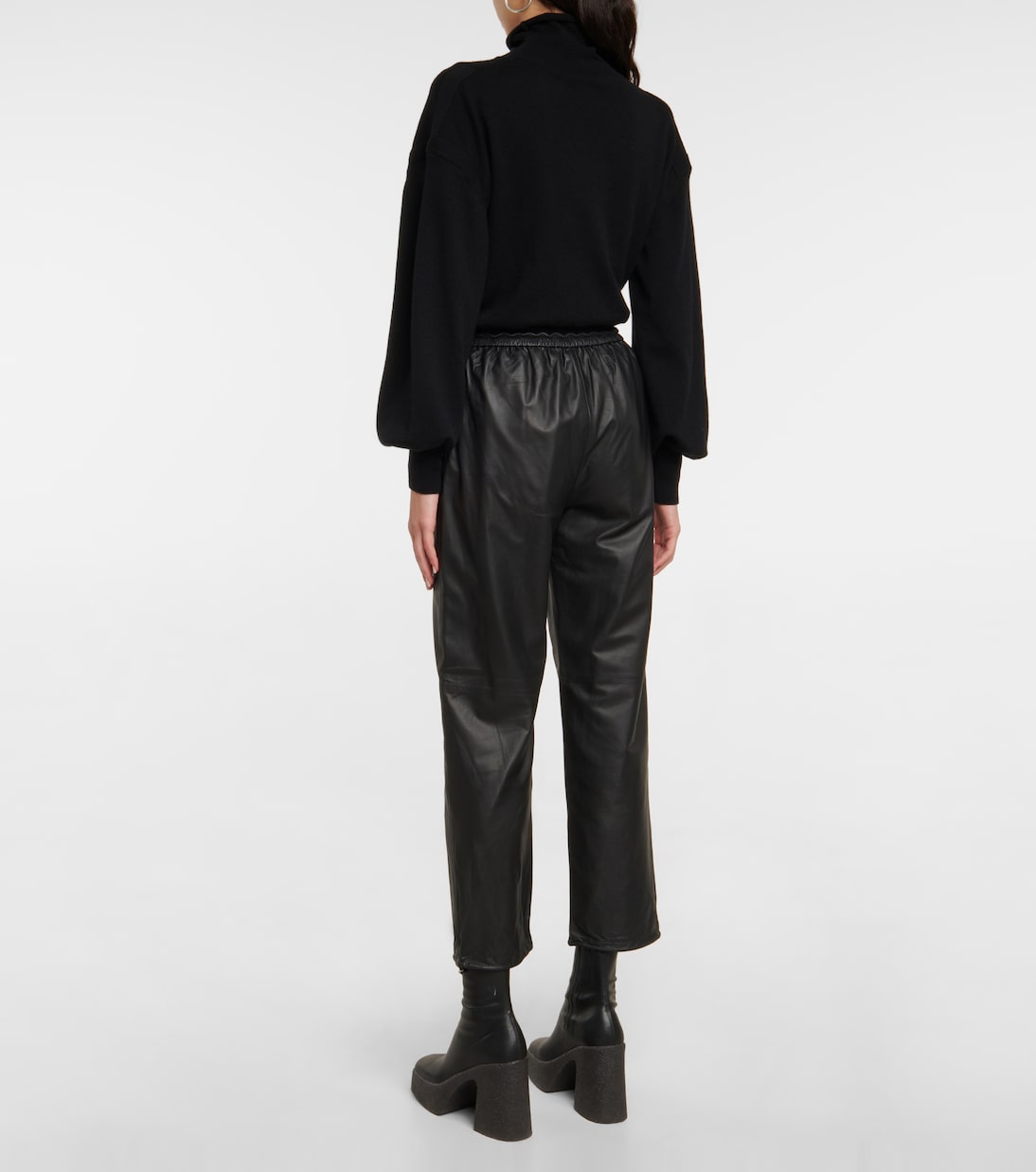 Leather pants | Yves Salomon