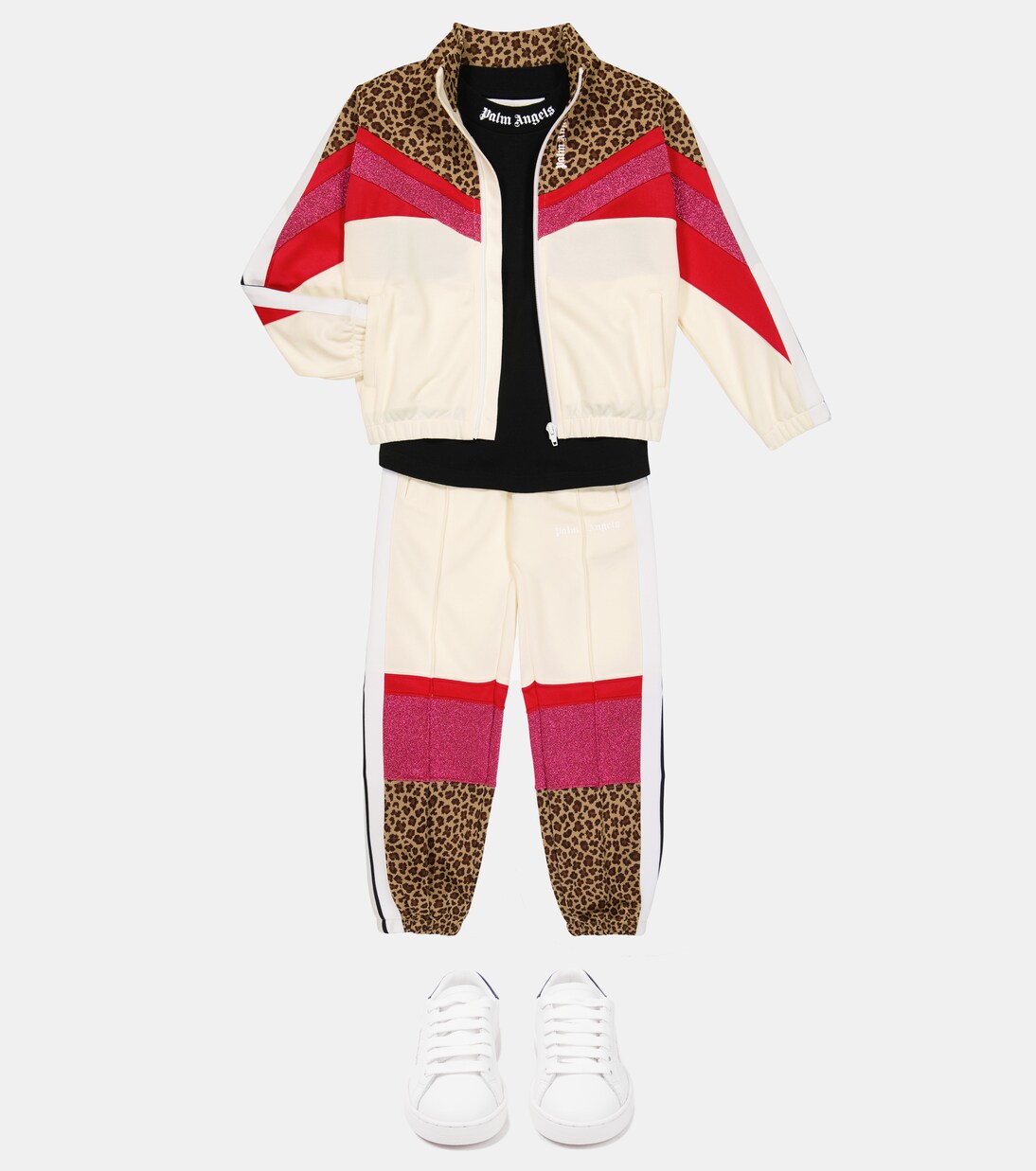 Jogginghose mit Glitter | Palm Angels Kids
