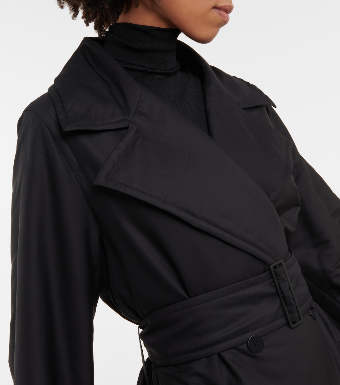 Claremont silk-blend midi coat | Joseph