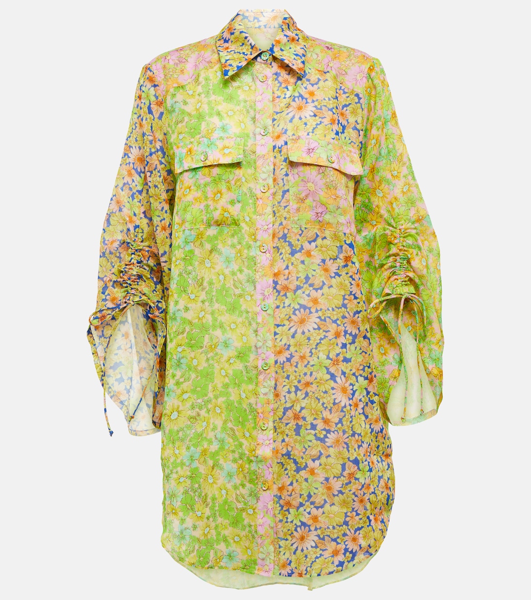 Bedrucktes Oversize-Hemd | Alémais