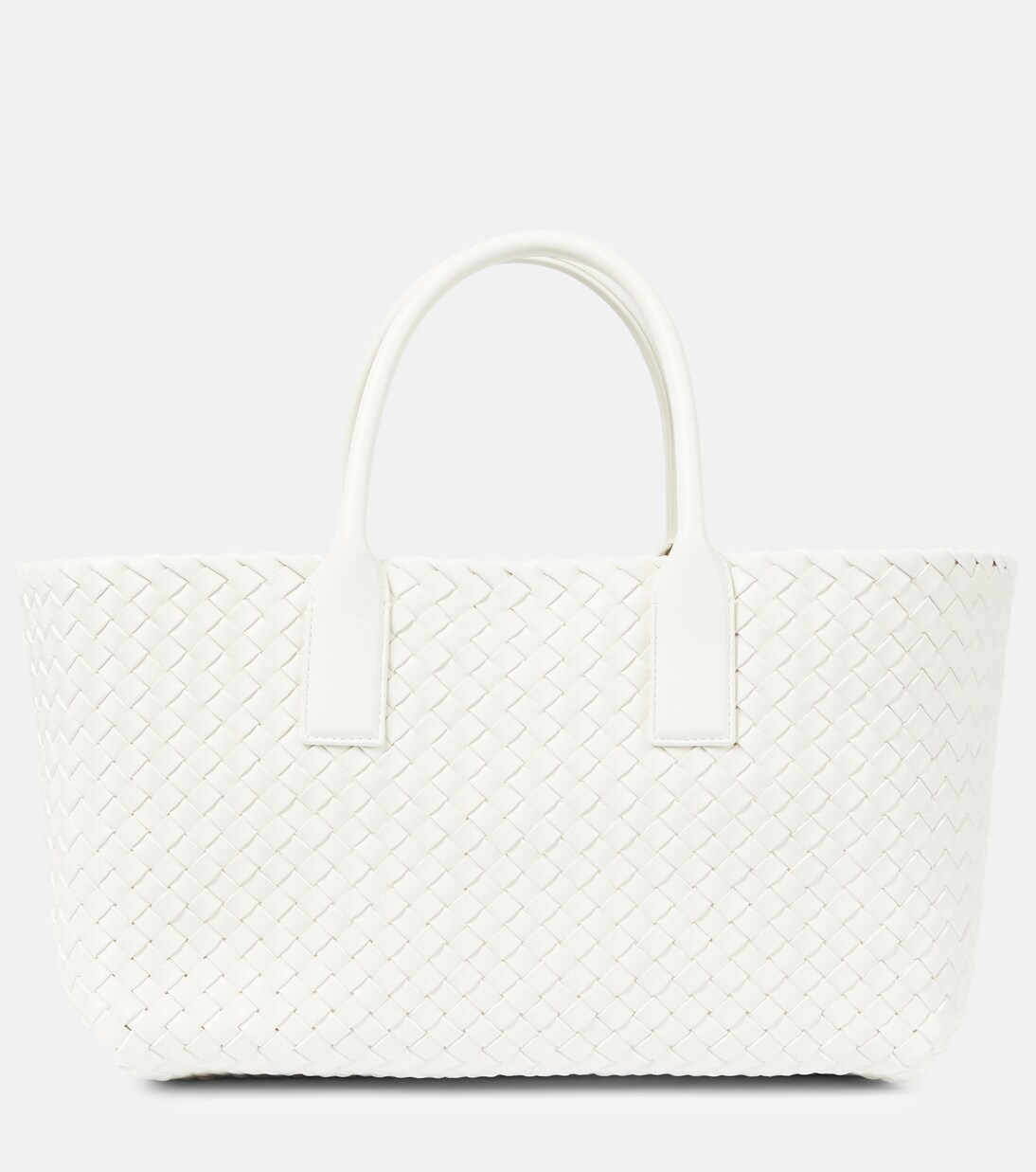 Cabat Small leather tote bag | Bottega Veneta