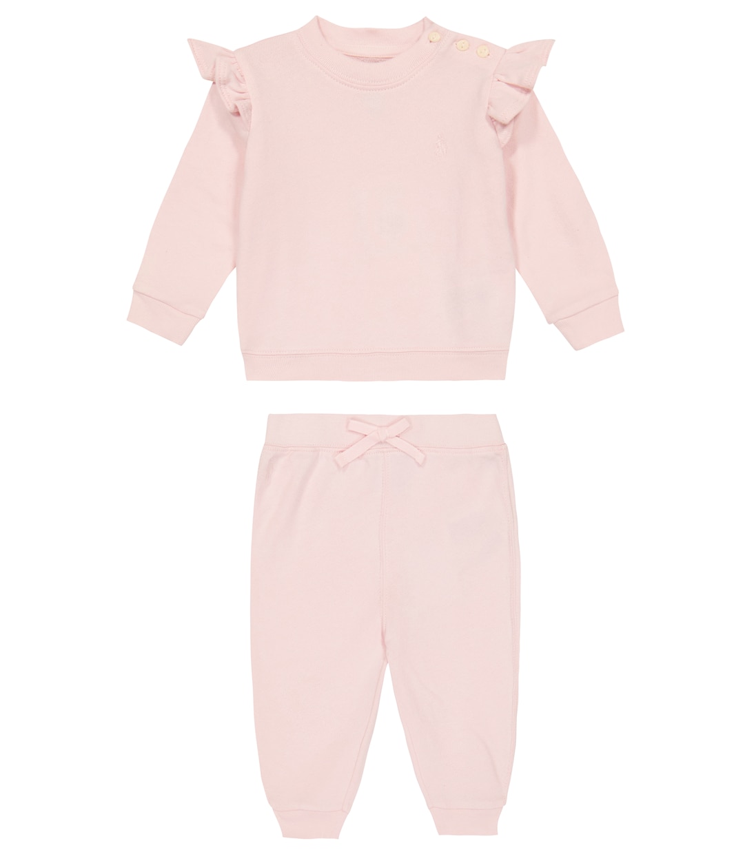Baby cotton sweater and sweatpant set | Polo Ralph Lauren Kids
