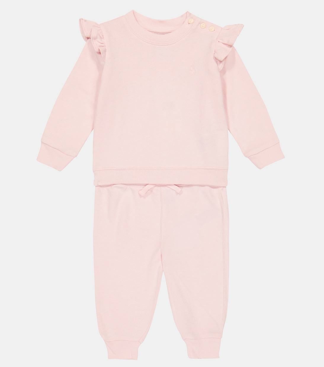 Baby cotton sweater and sweatpant set | Polo Ralph Lauren Kids