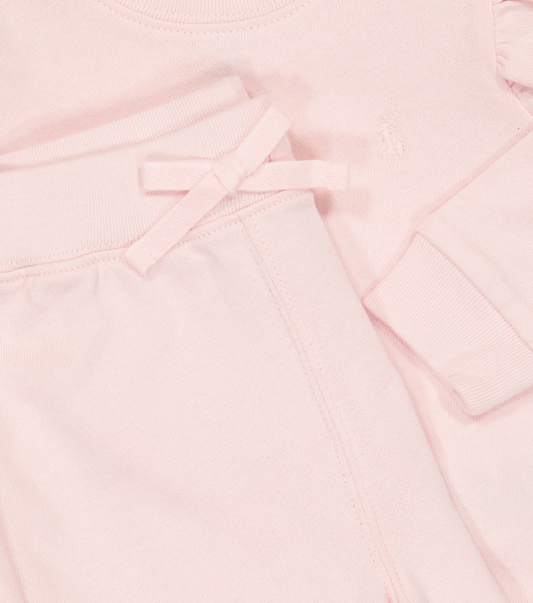 Baby cotton sweater and sweatpant set | Polo Ralph Lauren Kids