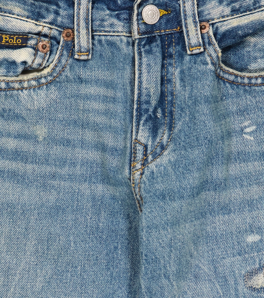 Mid-rise straight-leg jeans | Polo Ralph Lauren Kids