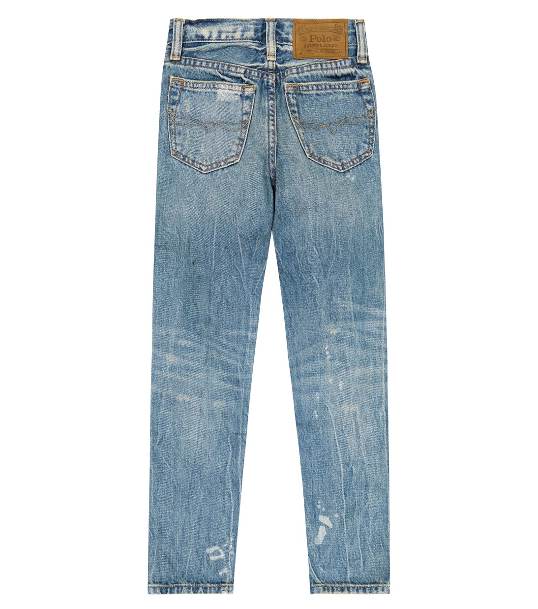 Mid-rise straight-leg jeans | Polo Ralph Lauren Kids
