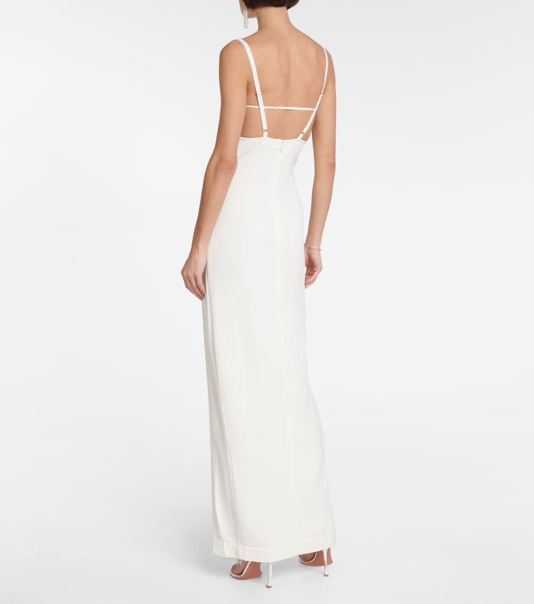 Robe de mariée en crêpe | Nensi Dojaka