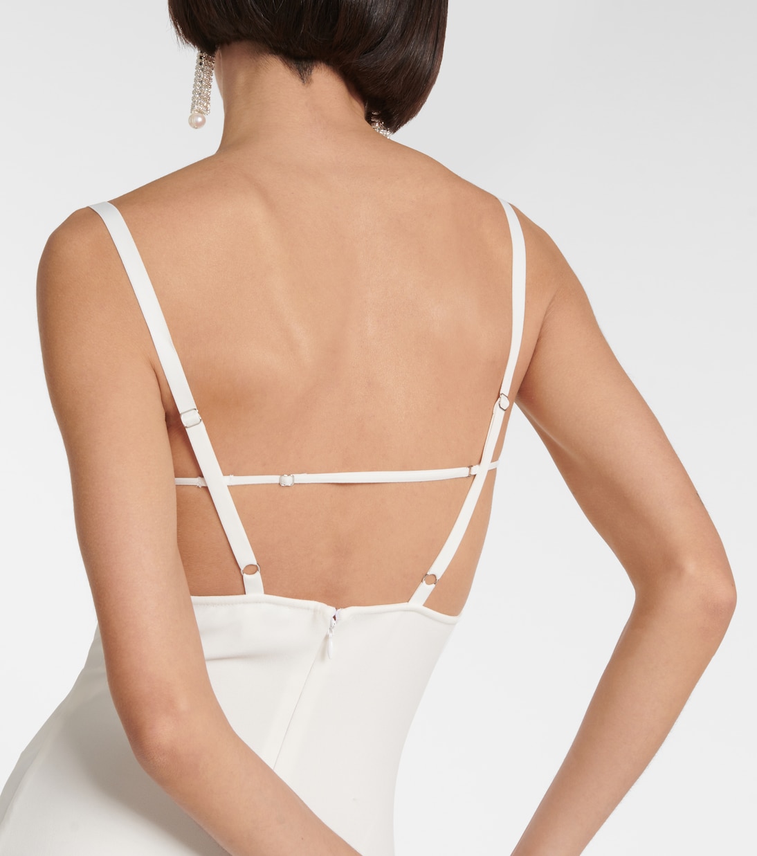 Robe de mariée en crêpe | Nensi Dojaka