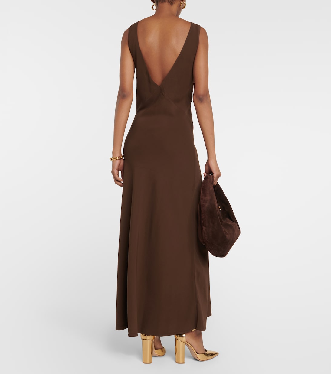Abito sottoveste Bordeaux  | Asceno