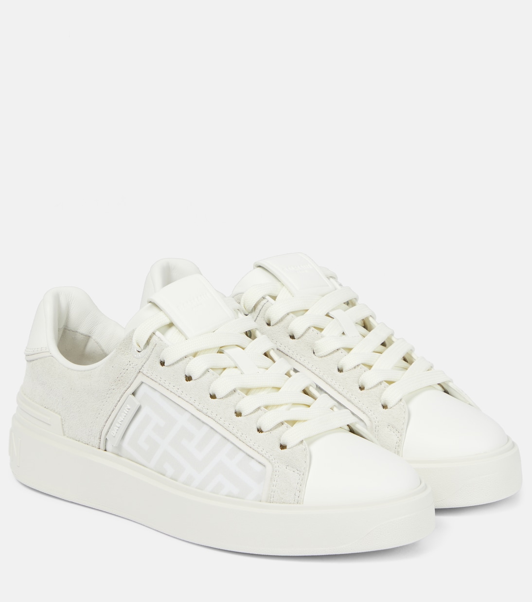 Baskets B-Court en cuir et daim | Balmain