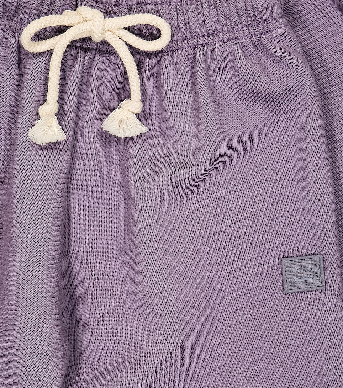 Pantalon de survêtement Mini Frack Face en coton | Acne Studios Kids