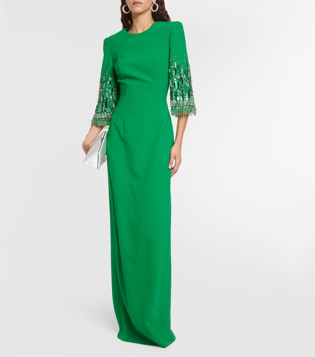 Bergman 임벨리시드 크레이프 가운 | Jenny Packham