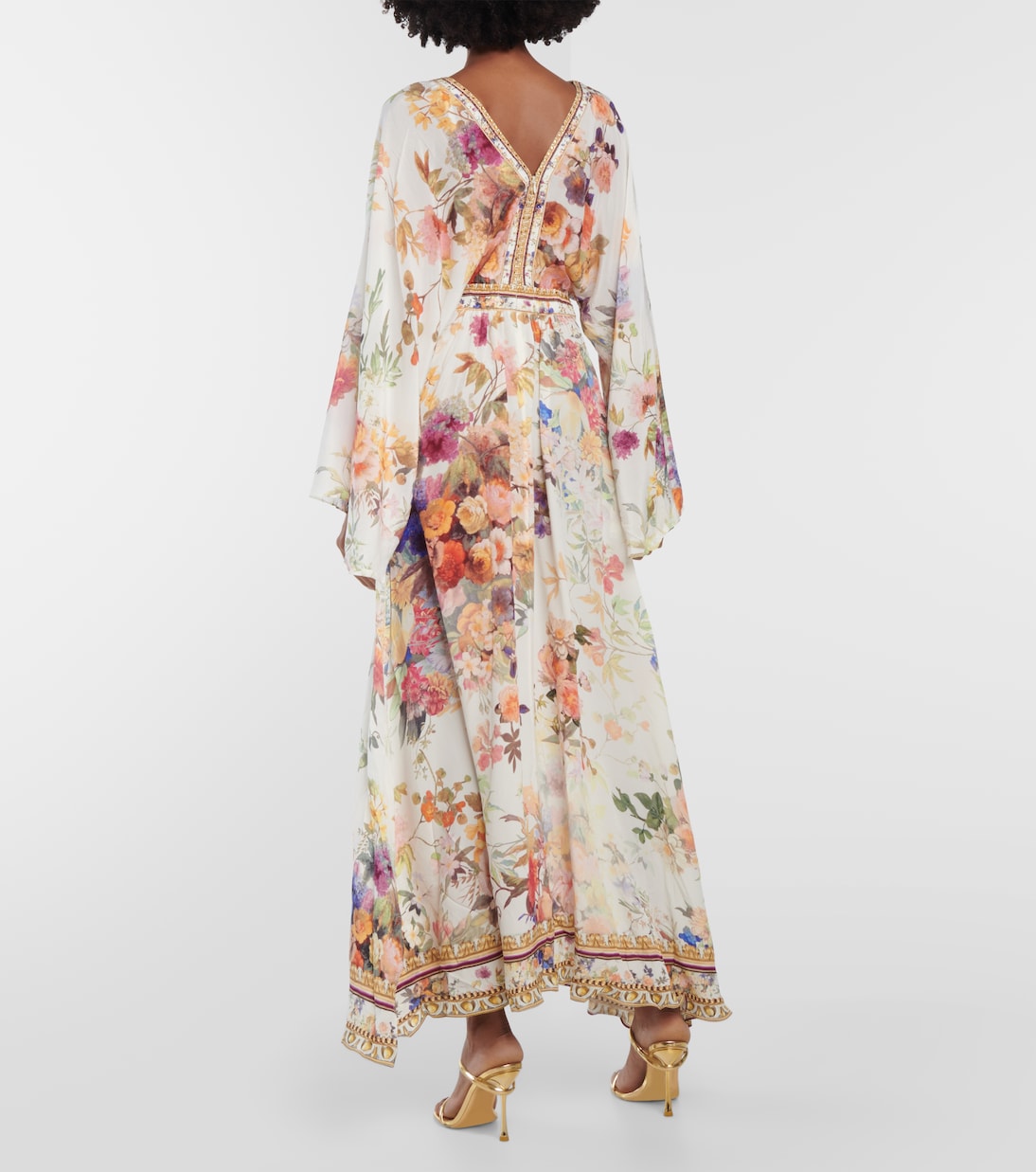 Maxikleid aus Seide | Camilla