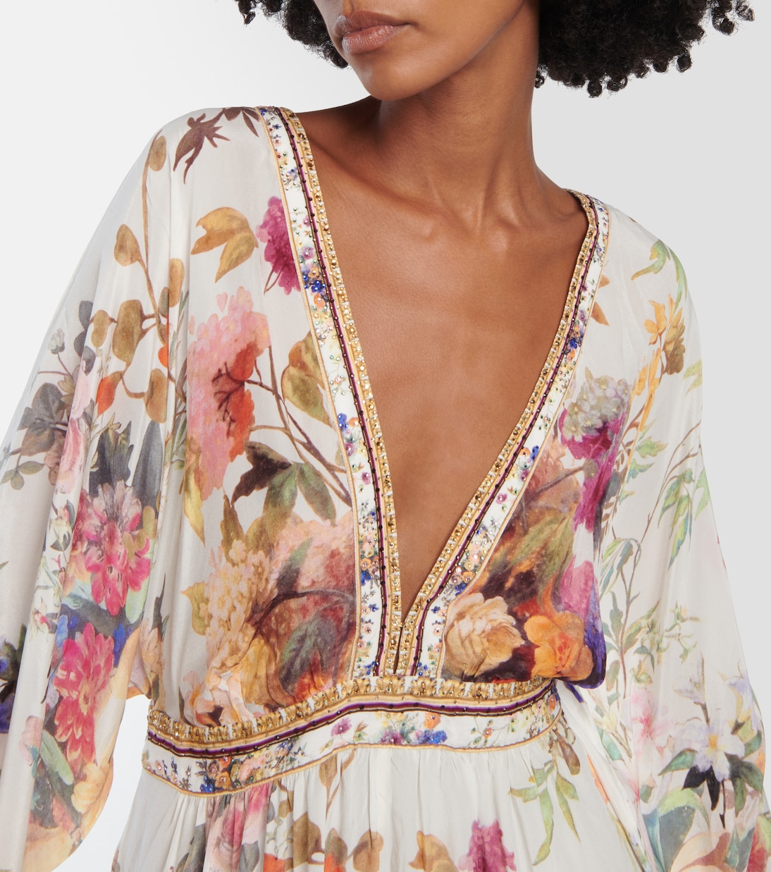 Maxikleid aus Seide | Camilla