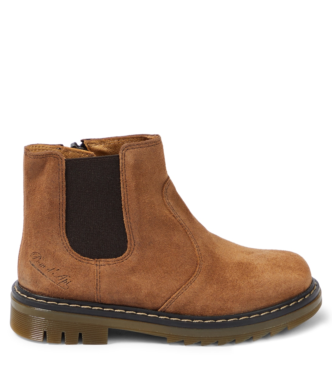 Stivali Sid Jodzip in suede | Pom d'Api