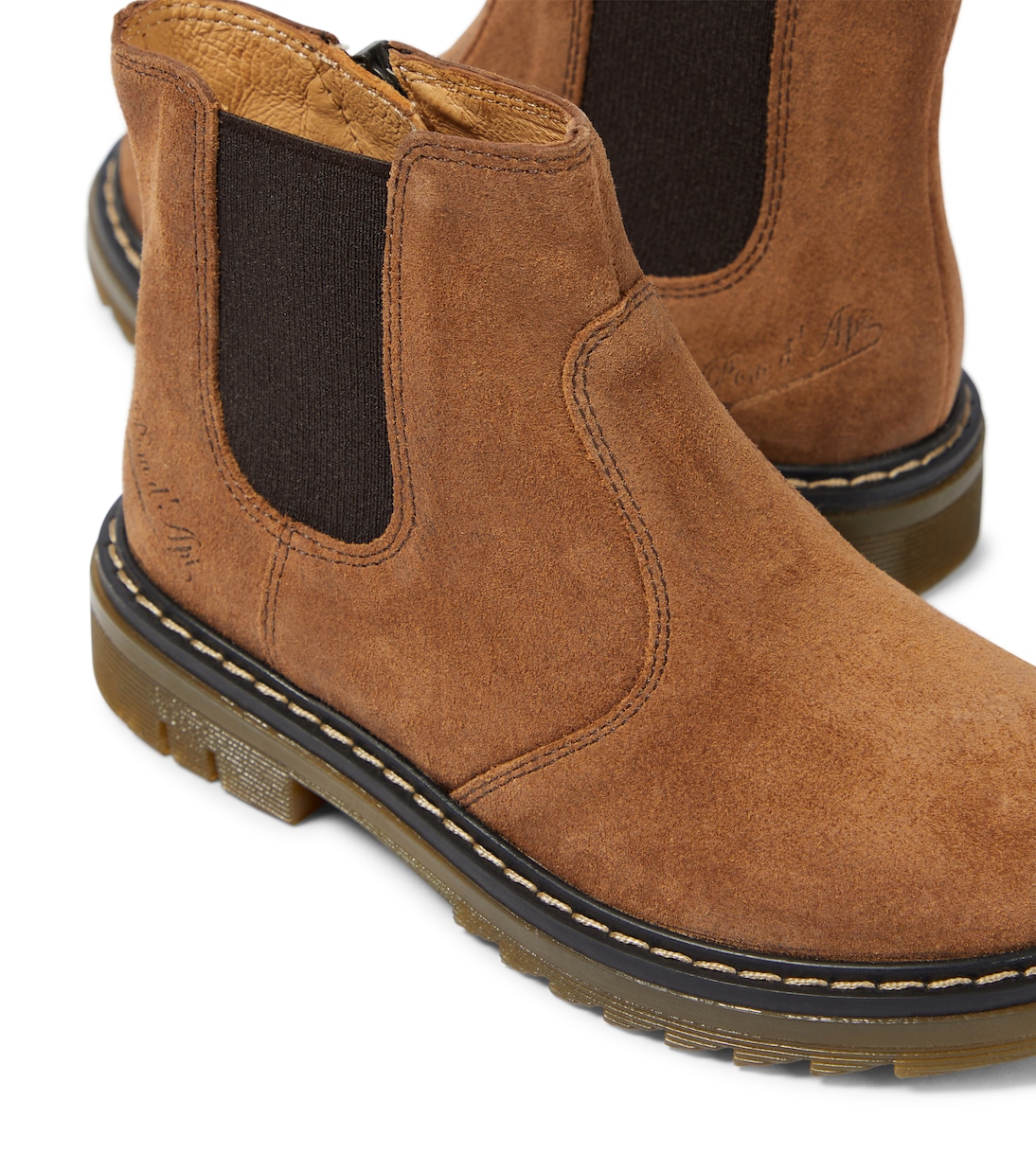 Stivali Sid Jodzip in suede | Pom d'Api