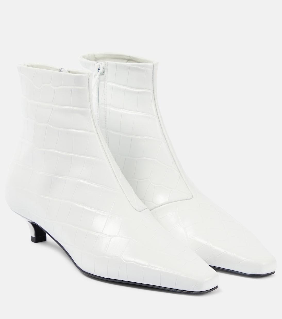 Stivaletti The Croco Slim in pelle | Toteme