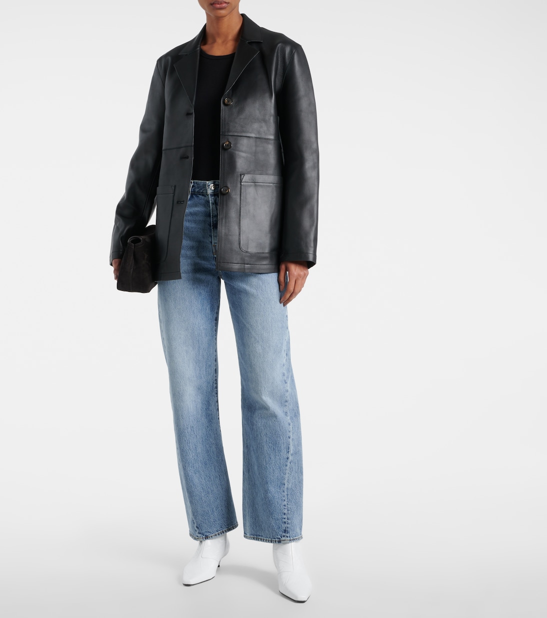 Stivaletti The Croco Slim in pelle | Toteme