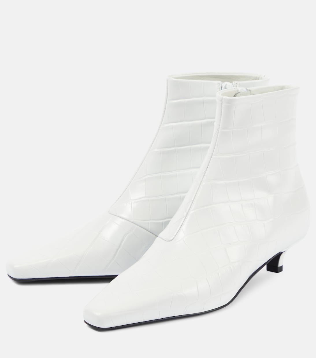 Stivaletti The Croco Slim in pelle | Toteme