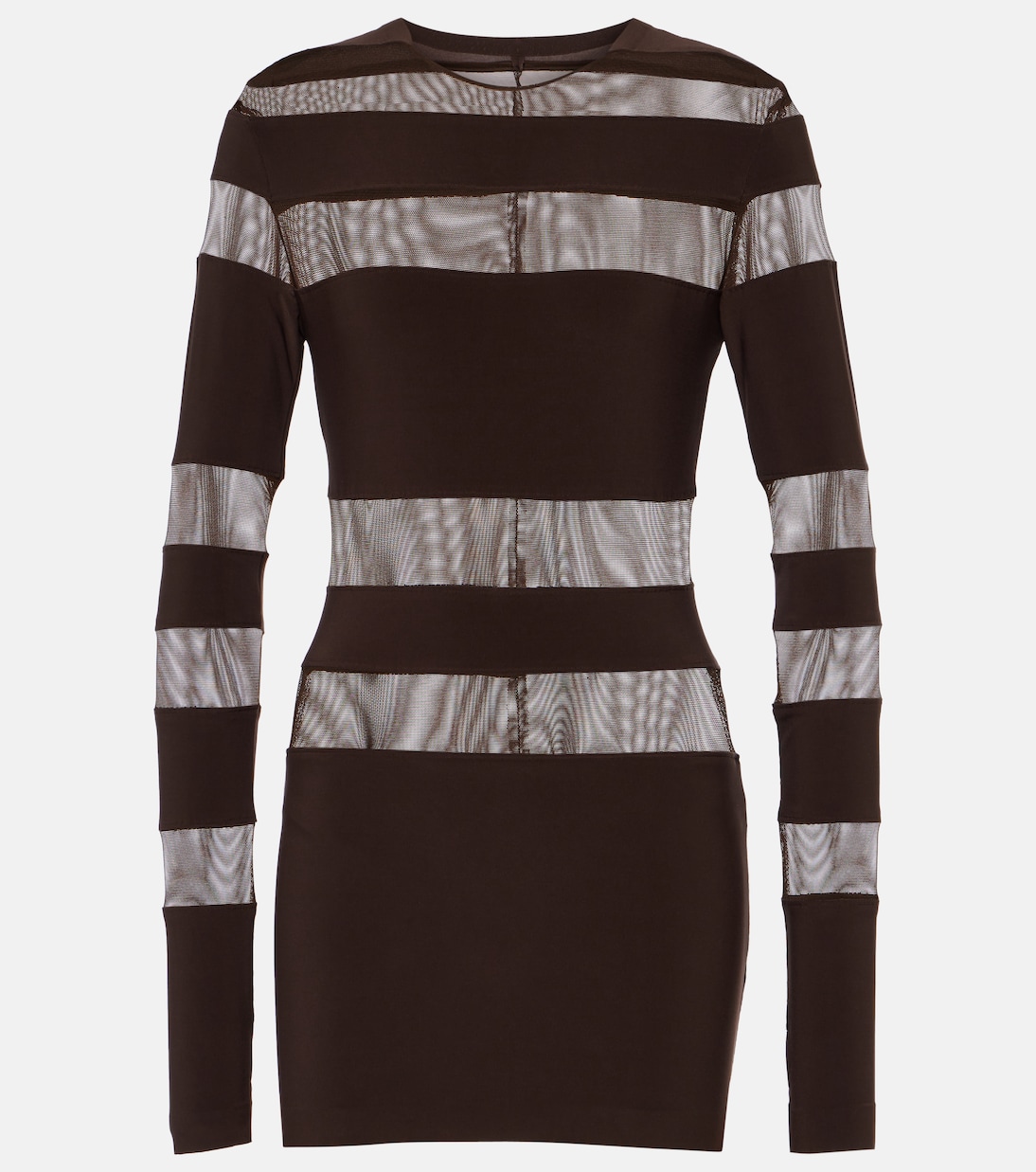 Spliced Pickleball jersey minidress | Norma Kamali