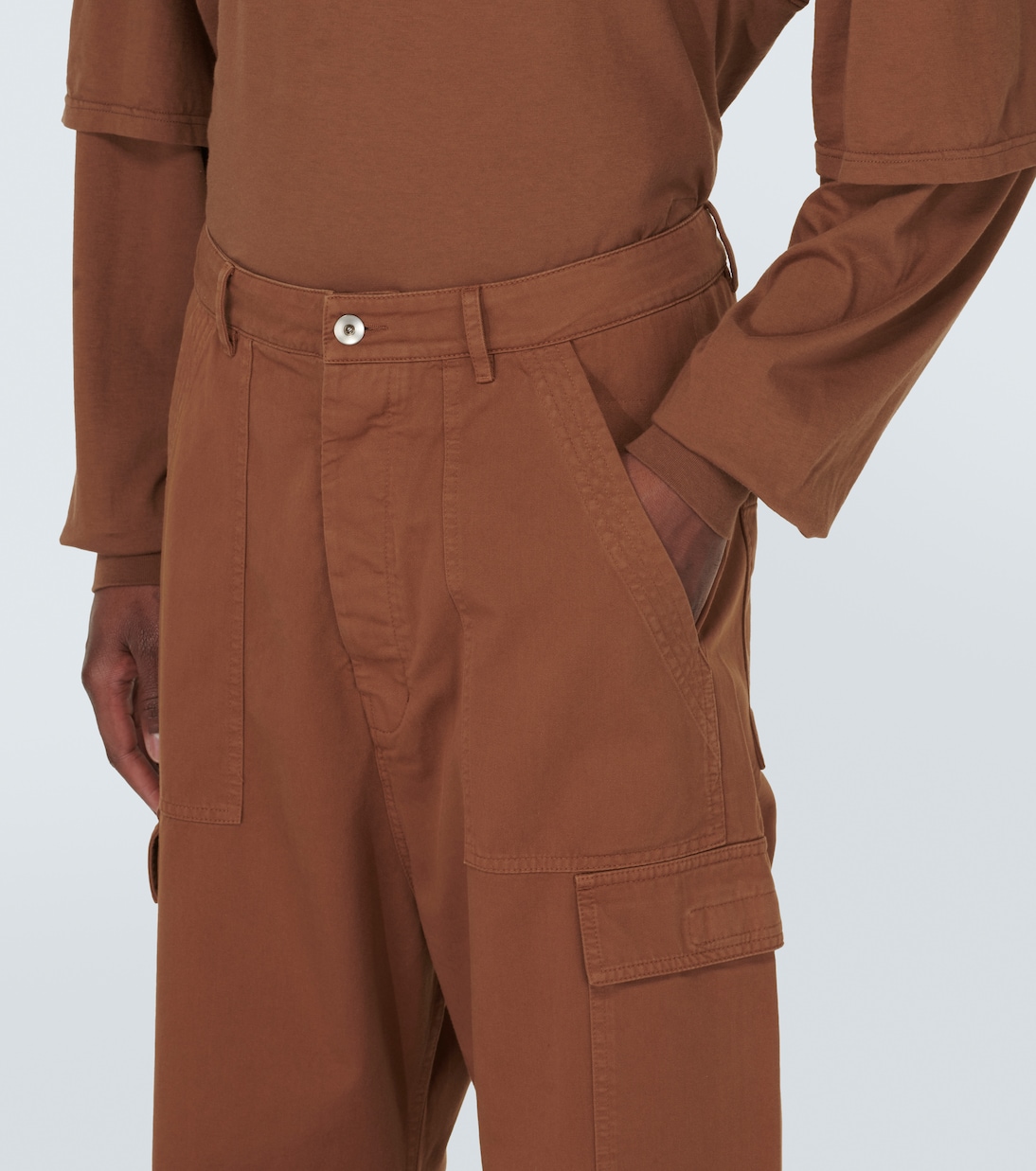 Lido cotton cargo pants | DRKSHDW by Rick Owens