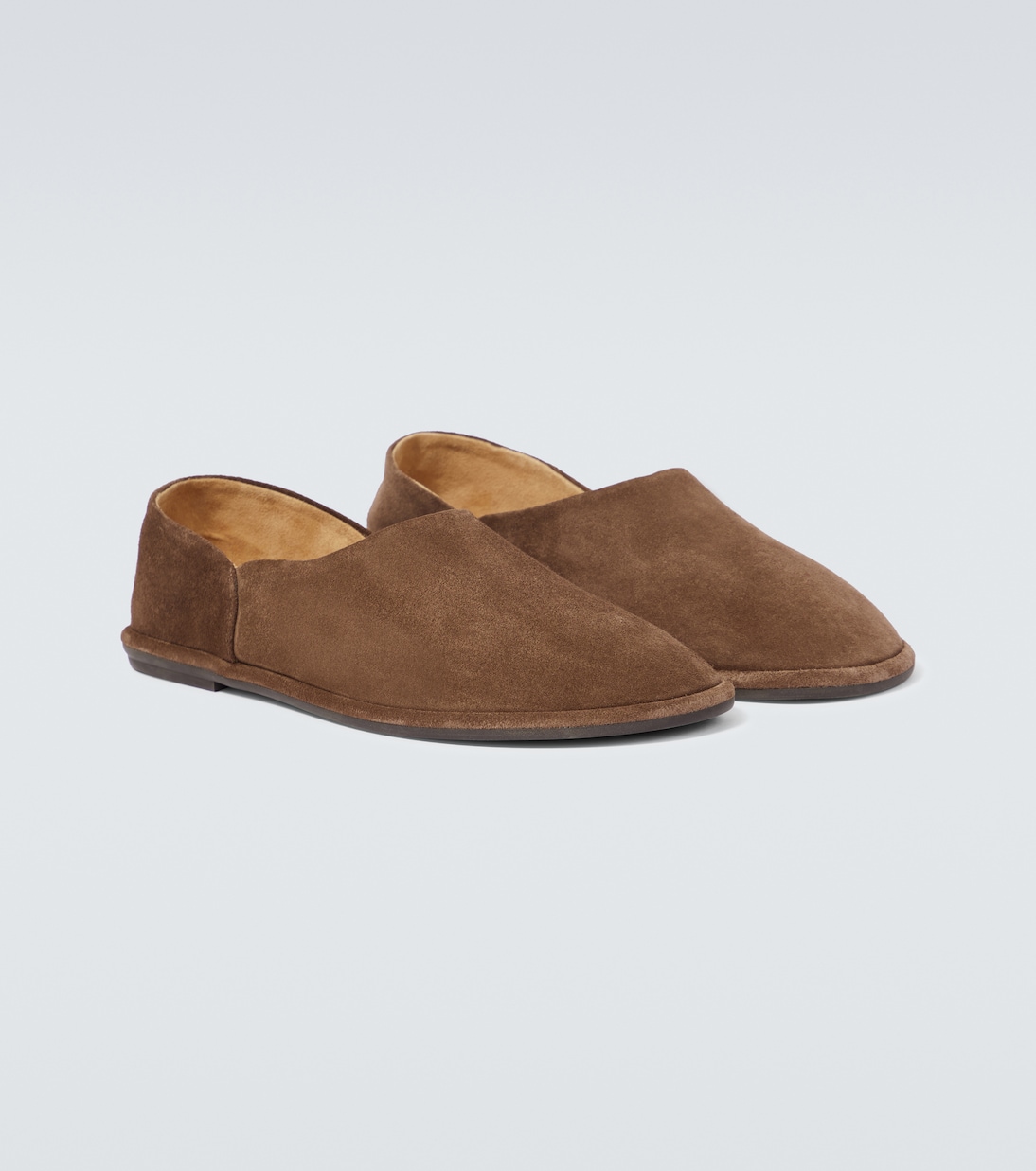 Slippers Canal in suede | The Row
