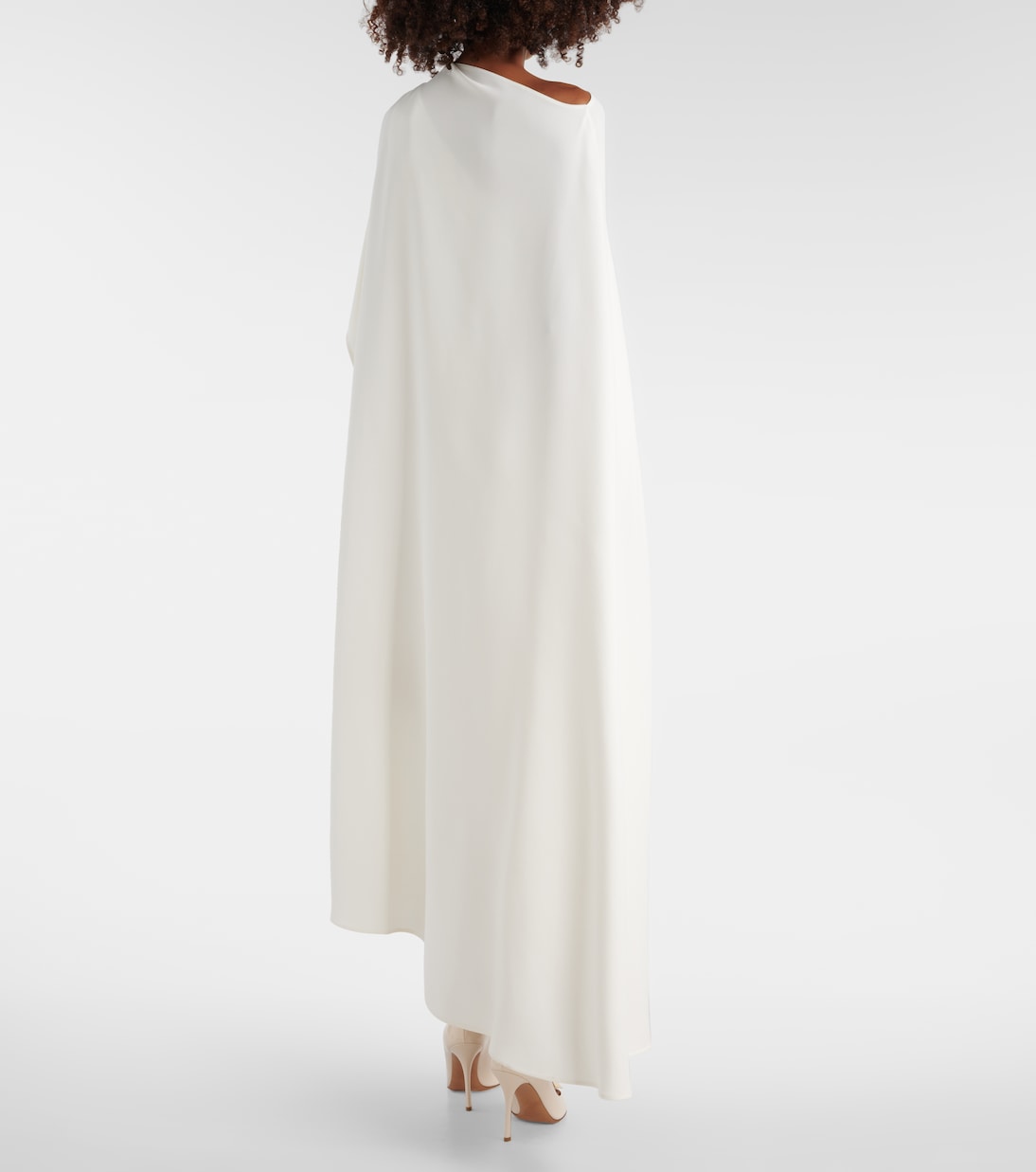 Robe midi asymétrique en soie | Valentino